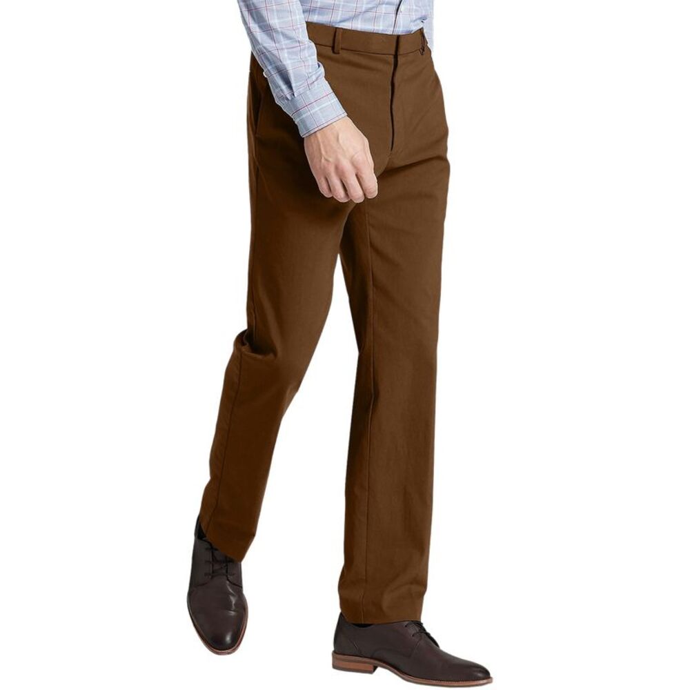 Tommy Hilfiger Brown Men's Dress Pants